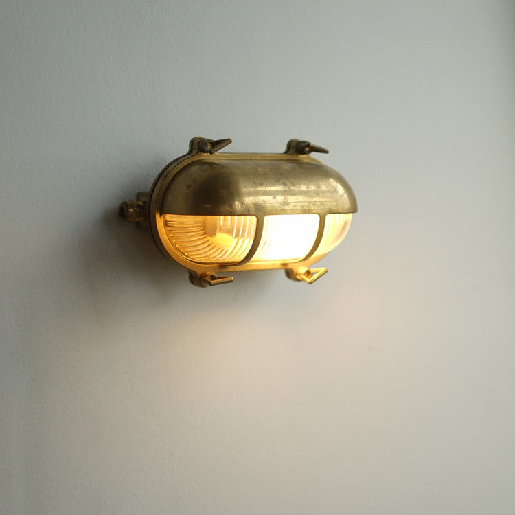 European brass wall lamp-02#brass