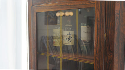 丹麥 玫瑰木 古典 轉角櫃