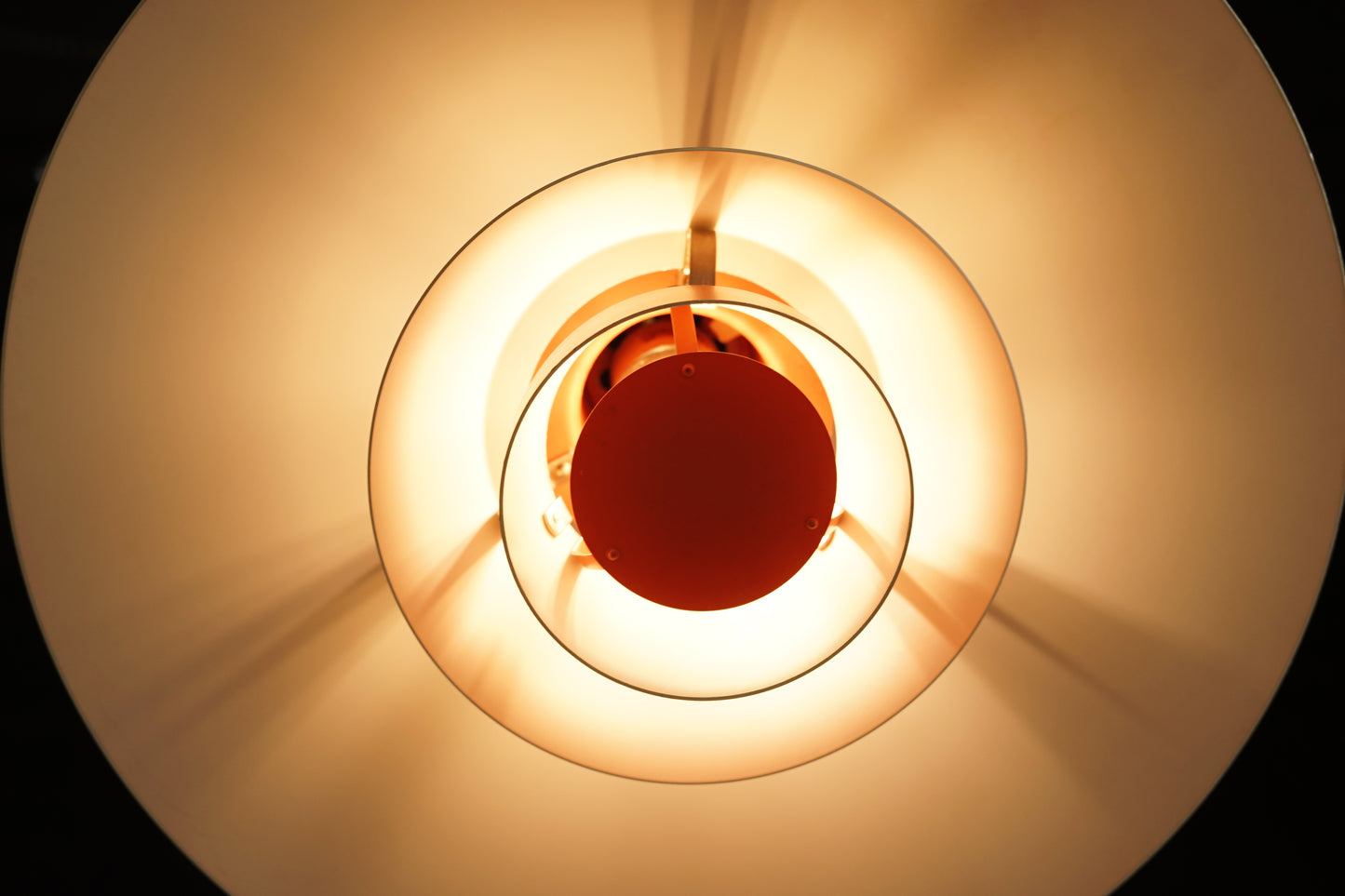 丹麥 Louis Poulsen PH 4/3 金屬吊燈 橘紅