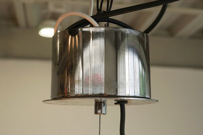 鍍鉻 白色 球型吊燈