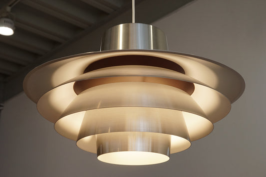 丹麥 Verona pendant 銀色 5層 吊燈