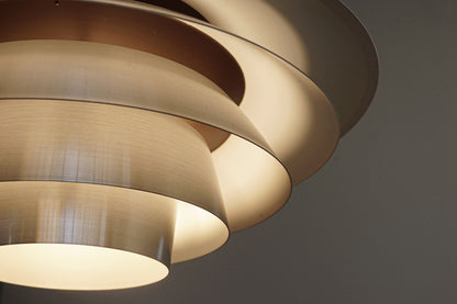 丹麥 Verona pendant 銀色 5層 吊燈