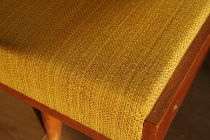 Hans J. Wegner GE258 經典 柚木 圓腳 芥末黃 沙發床