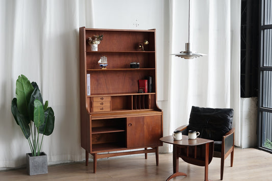 Johannes Sorth 柚木 捲簾 高書櫃