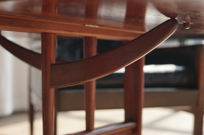 丹麥 柚木 折葉茶几