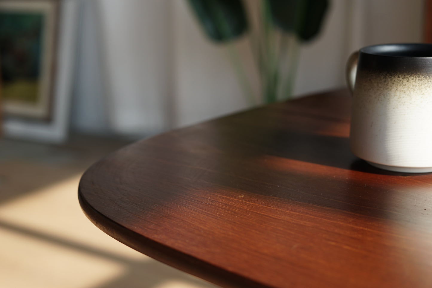 丹麥 柚木 折葉茶几