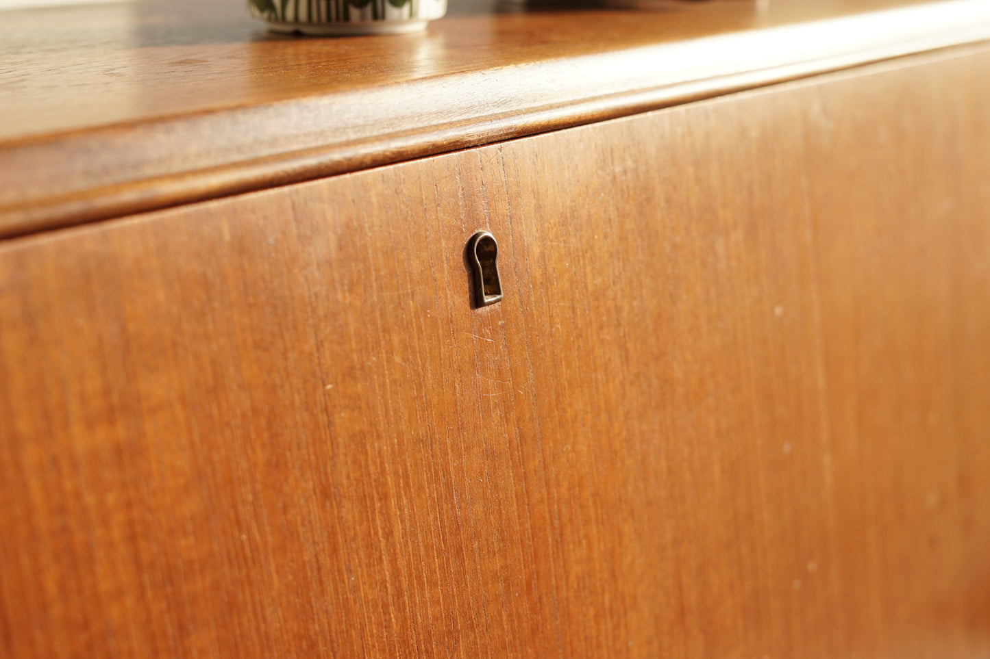 丹麥 柚木 多層抽屜 寫字櫃