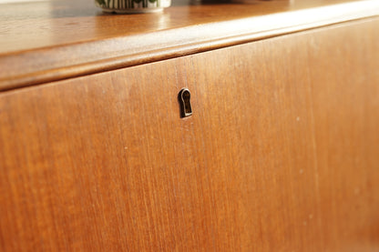 丹麥 柚木 多層抽屜 寫字櫃