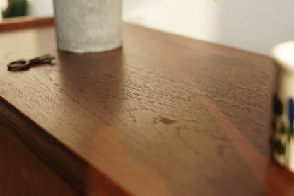 丹麥 柚木 多層抽屜 寫字櫃