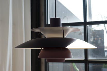 Louis Poulsen PH5 吊燈 紅酒款