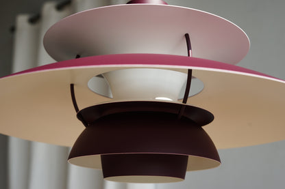 Louis Poulsen PH5 吊燈 紅酒款