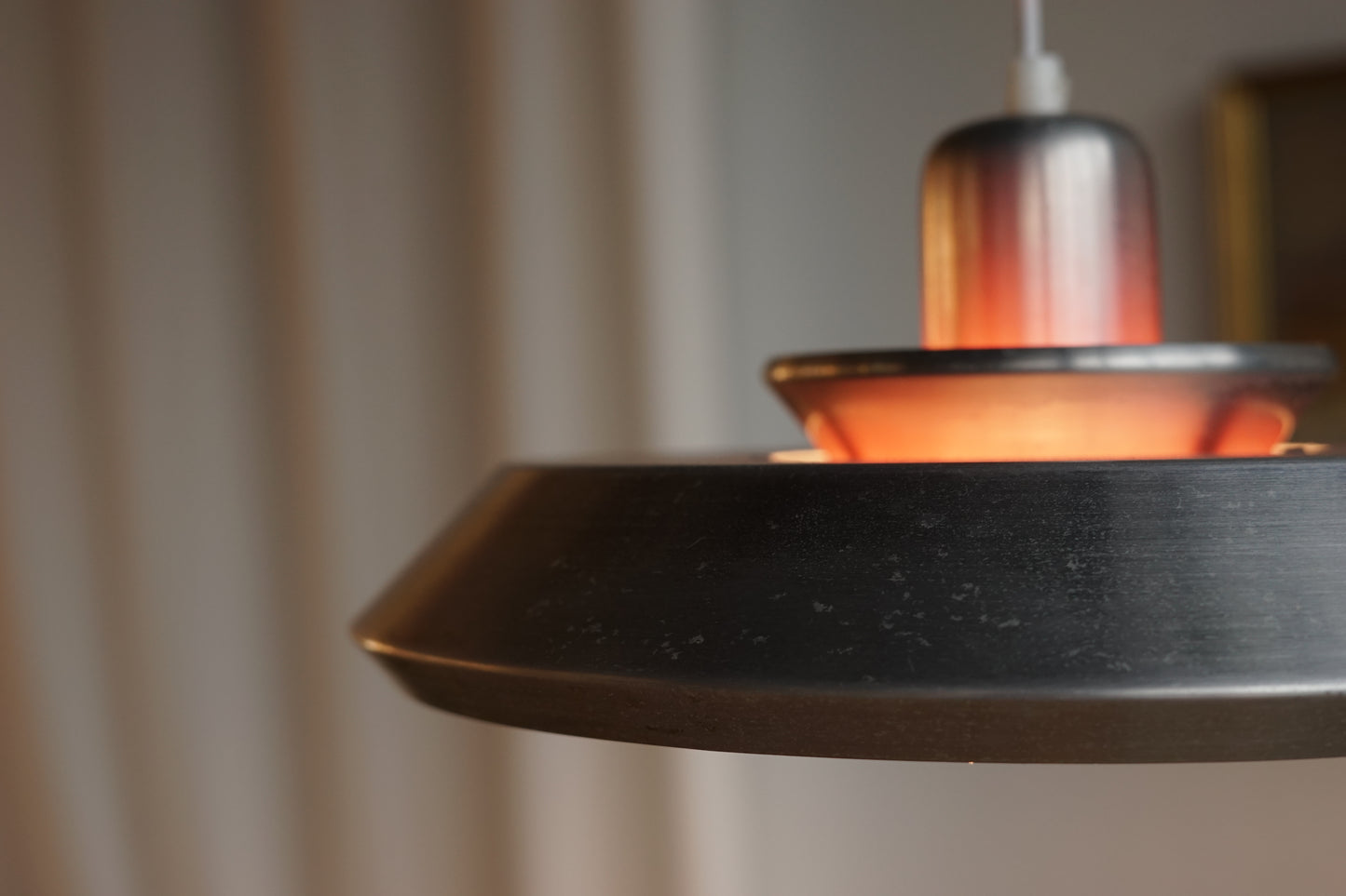 丹麥 金屬 UFO 軌道反射吊燈