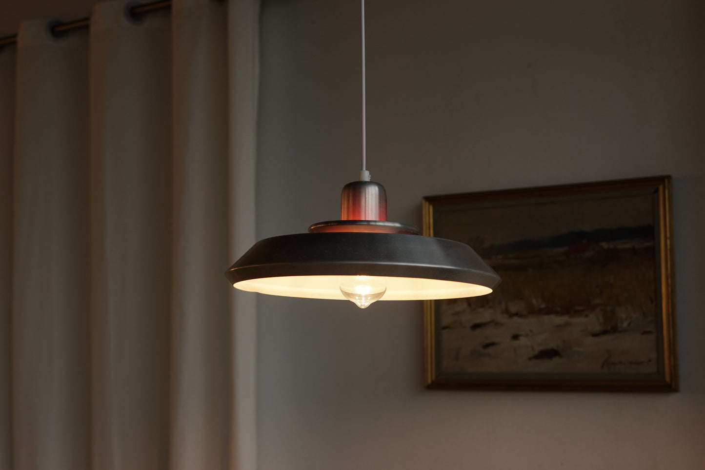 丹麥 金屬 UFO 軌道反射吊燈