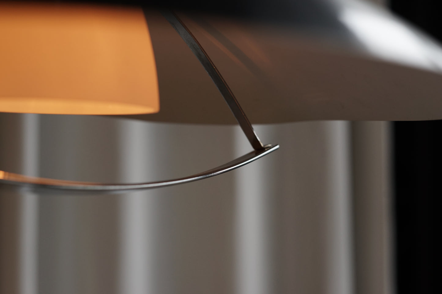 丹麥 金屬 銀色碟形吊燈