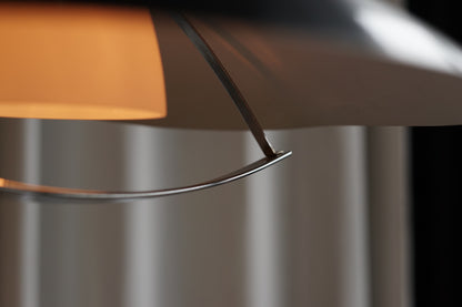 丹麥 金屬 銀色碟形吊燈