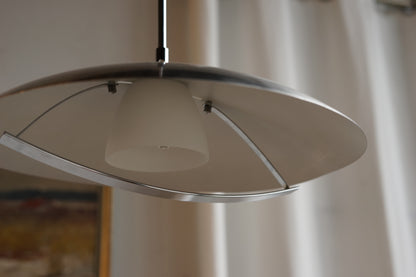 丹麥 金屬 銀色碟形吊燈