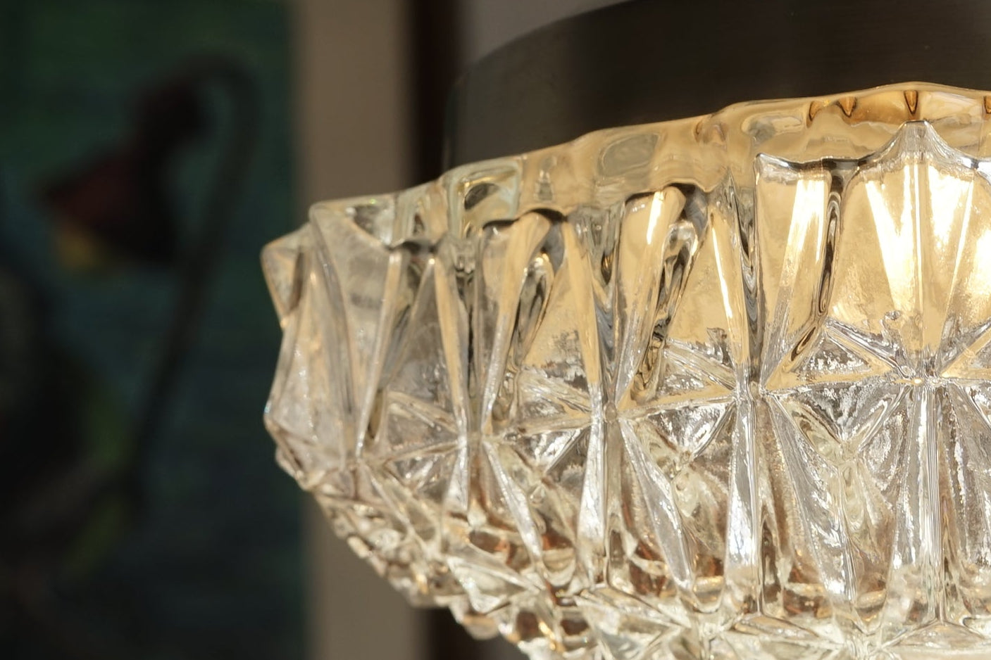 丹麥 Vitrika 幾何切割 玻璃吊燈