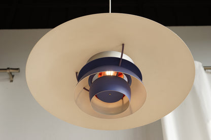 丹麥 Louis Poulsen《PH 5》藍色吊燈