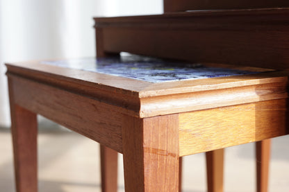 丹麥 星空 瓷磚 三連桌