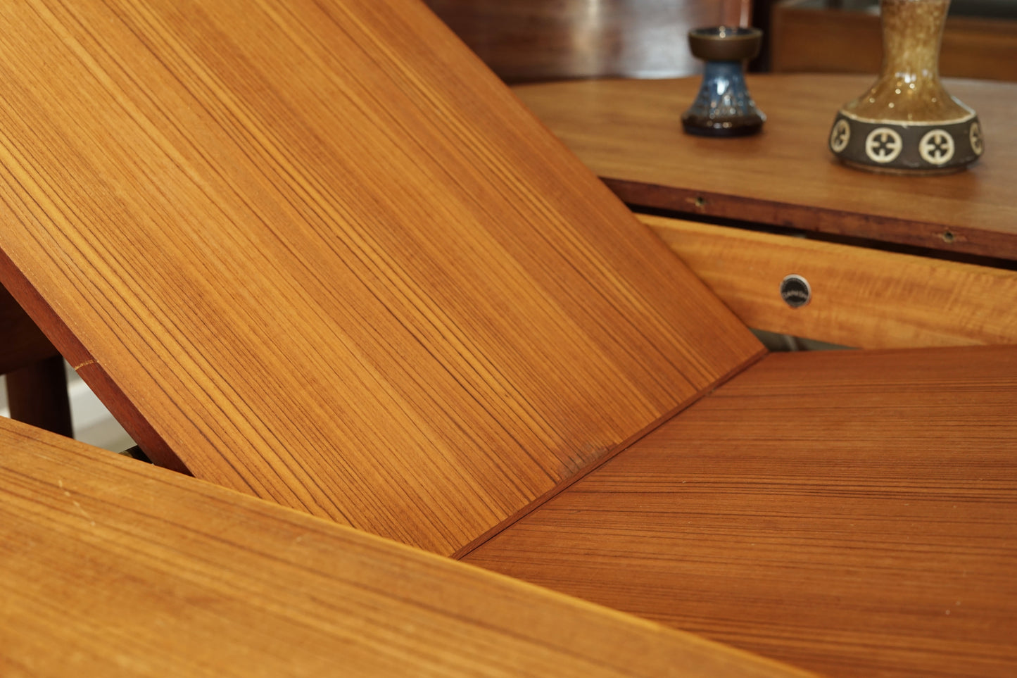 丹麥 Niels O. Møller Model 15 柚木 蝴蝶延伸餐桌