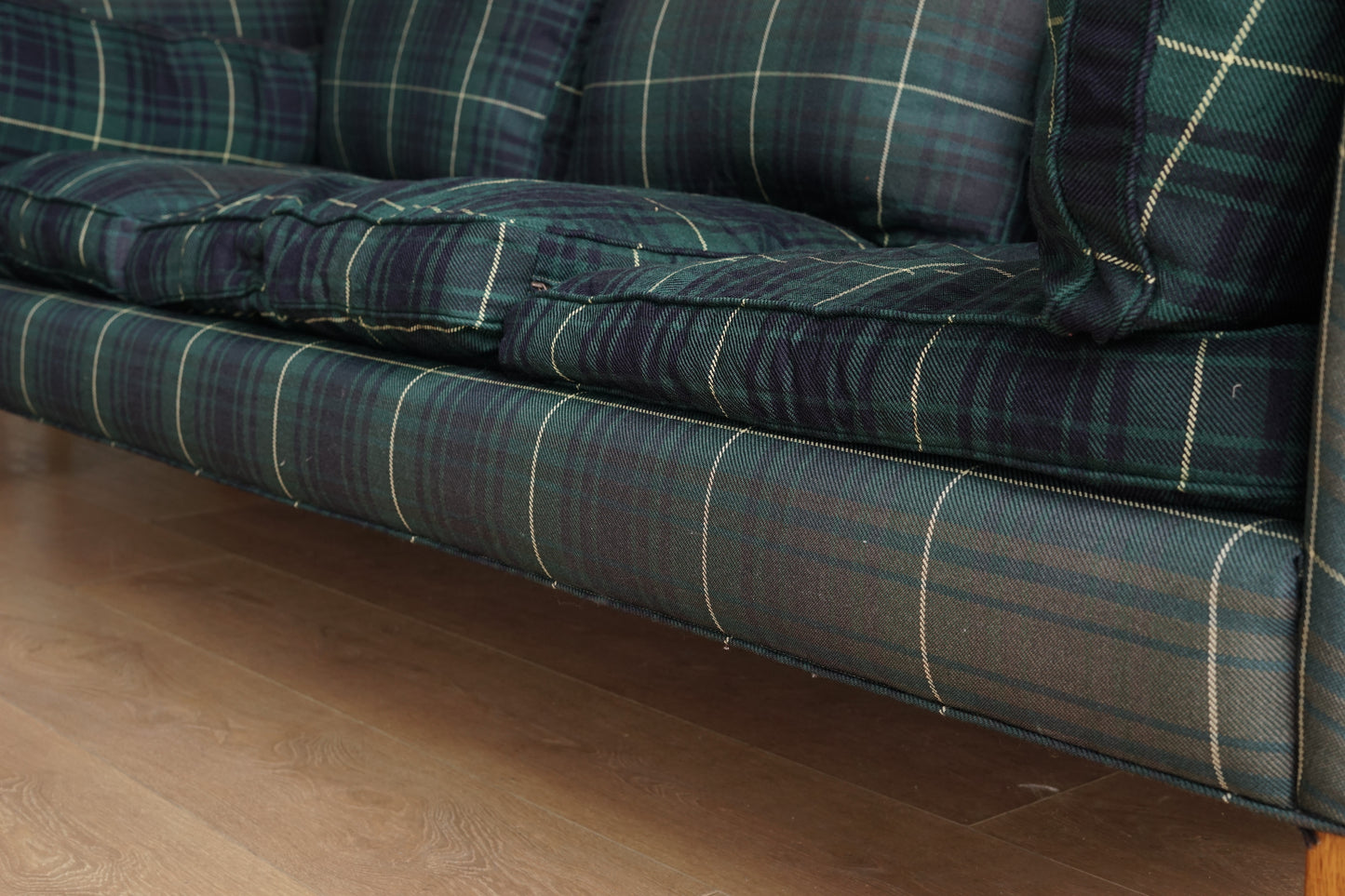 Arne Norell 三人沙發 格紋布款（Cromwell）