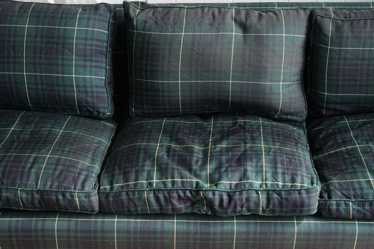 Arne Norell 三人沙發 格紋布款（Cromwell）