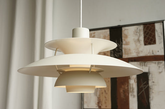 Louis Poulsen PH 5 吊燈 淡錫灰