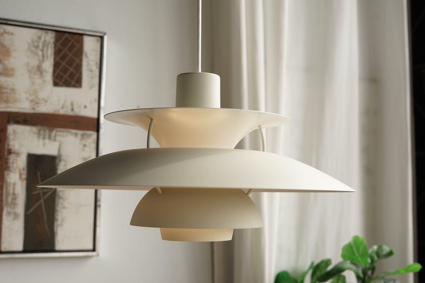 Louis Poulsen PH 5 吊燈 淡錫灰