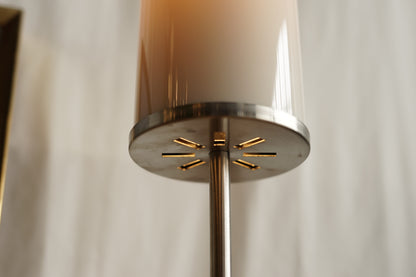 丹麥 Penlau Lamper 雙層圓筒 白色 桌燈