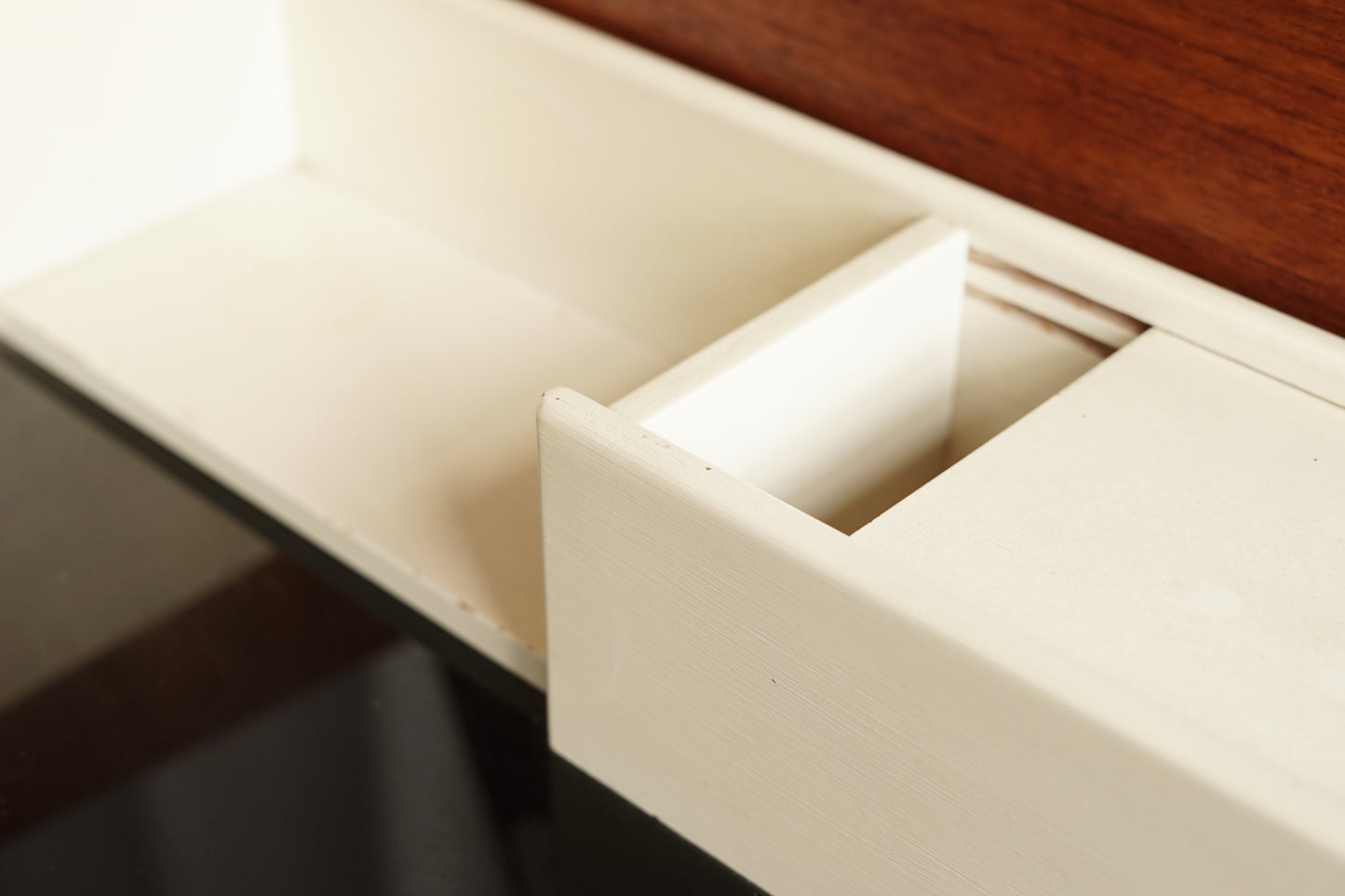 丹麥 柚木 上掀鏡 梳妝/收納櫃