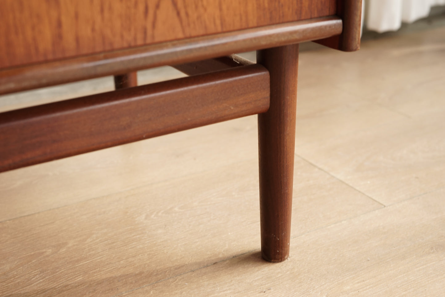 丹麥 柚木 上掀鏡 梳妝/收納櫃