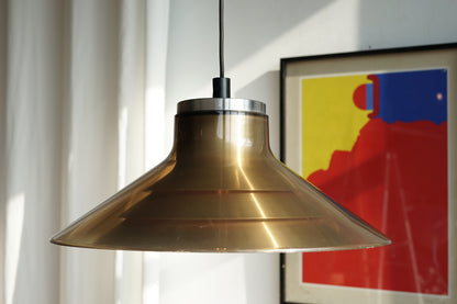 丹麥 琥珀 圓錐 太空風 吊燈