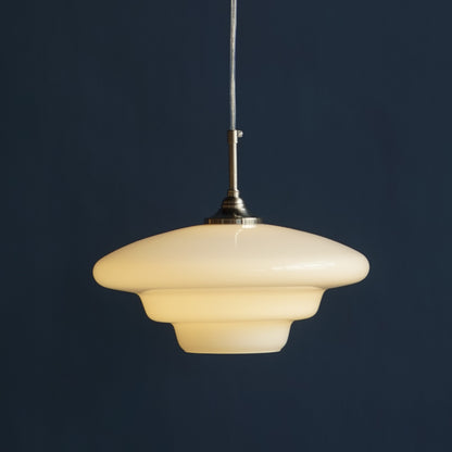 Schoolhouse Glass Pendant Light