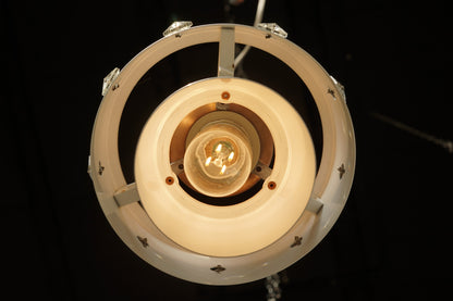 丹麥 霧金 六角晶飾 小吊燈