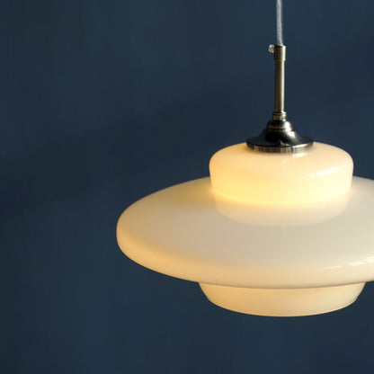 Schoolhouse Glass Pendant Light