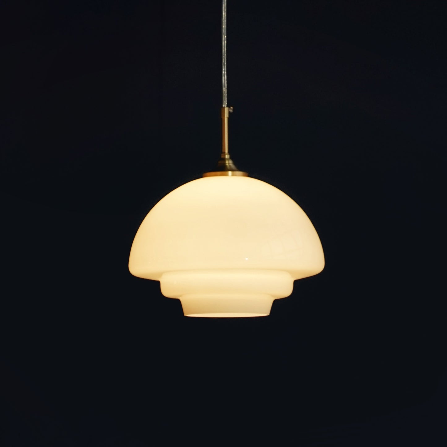 Schoolhouse Glass Pendant Light