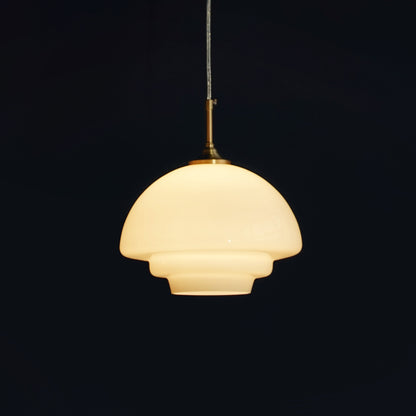 Schoolhouse Glass Pendant Light