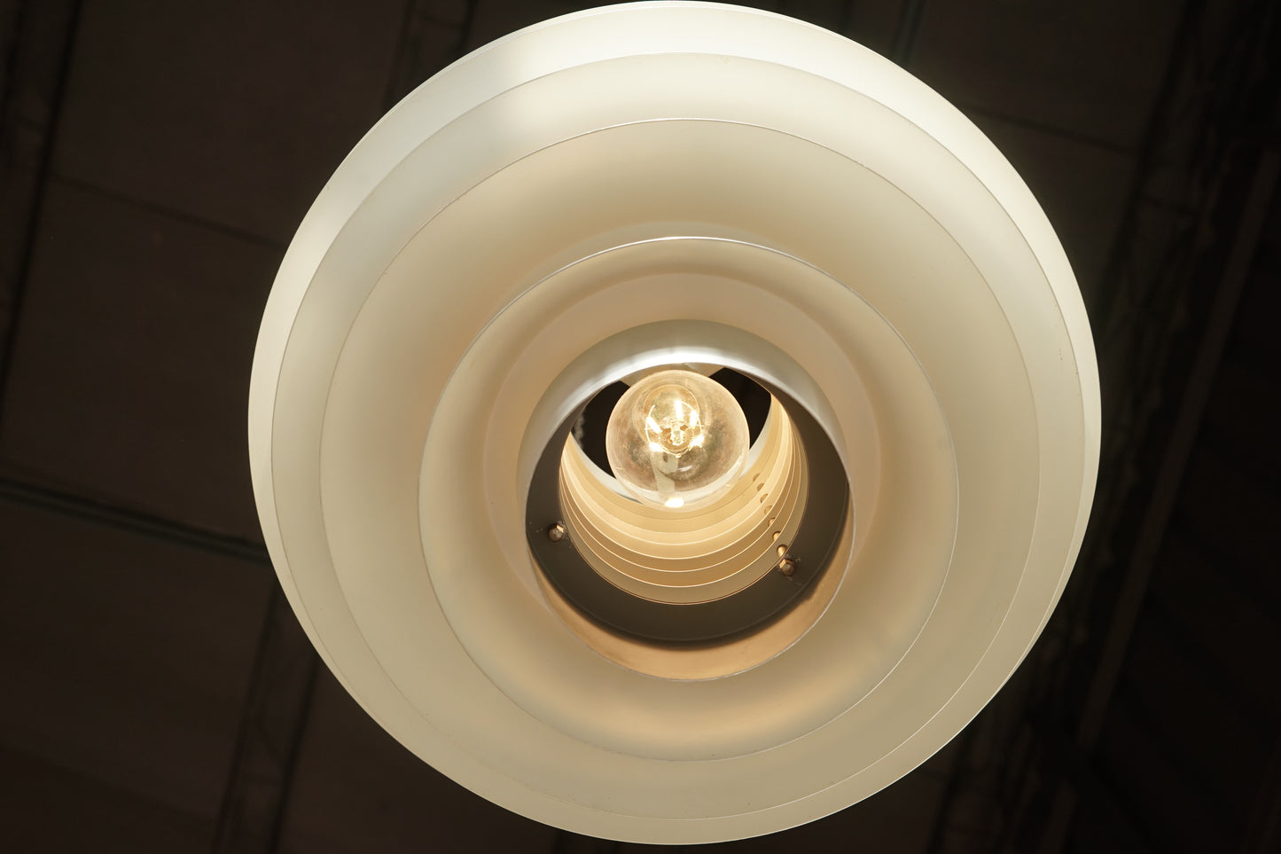 丹麥 Sven Middelboe  銀色七層吊燈