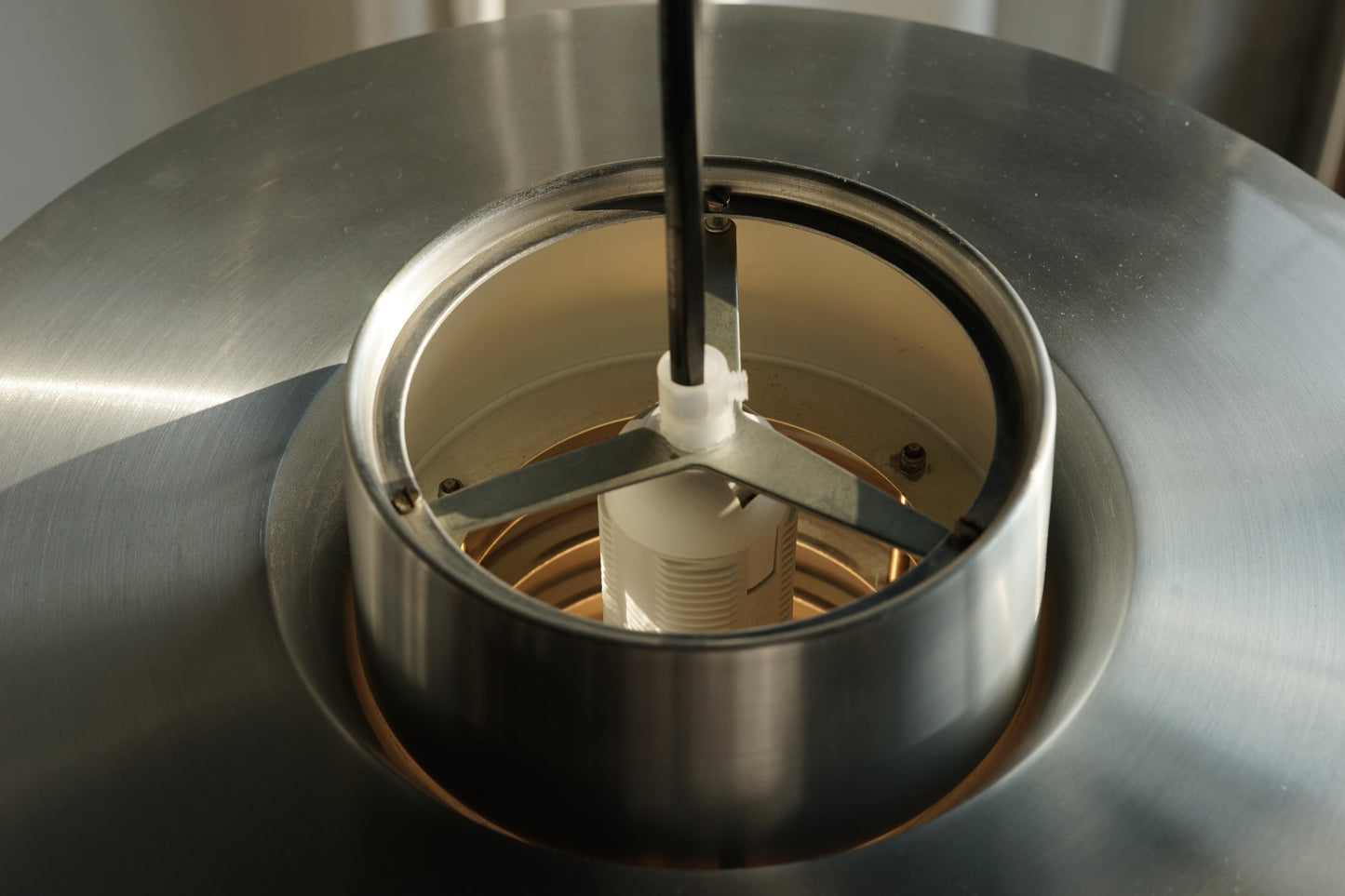 丹麥 Sven Middelboe  銀色七層吊燈