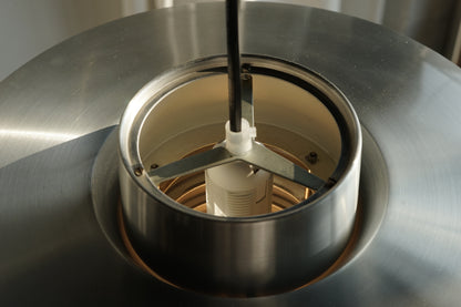 丹麥 Sven Middelboe  銀色七層吊燈