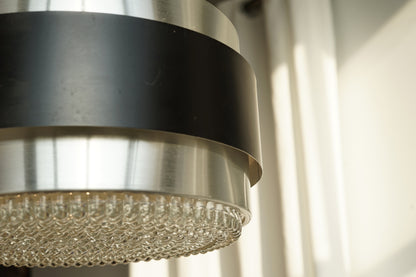 丹麥 Jo Hammerborg 鋁質黑環 小吊燈