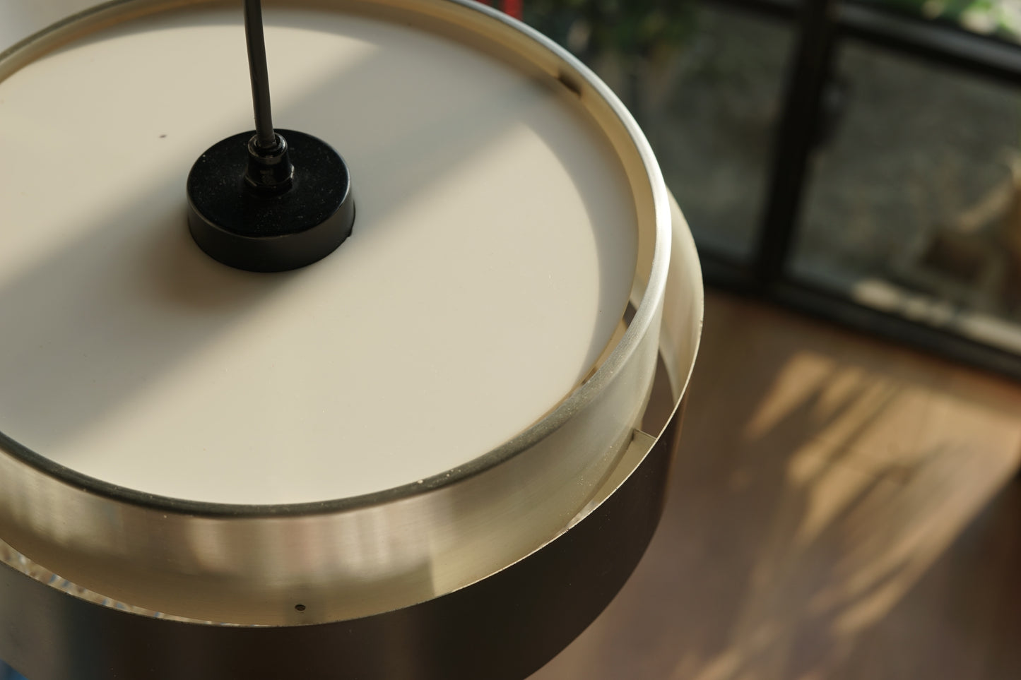 丹麥 Jo Hammerborg 鋁質黑環 小吊燈