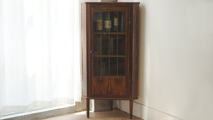 丹麥 玫瑰木 古典 轉角櫃