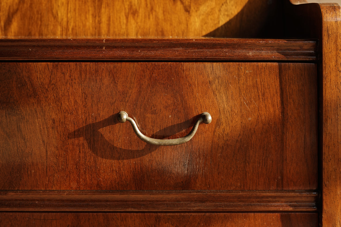 丹麥 桃花心木 掀門 書寫櫃