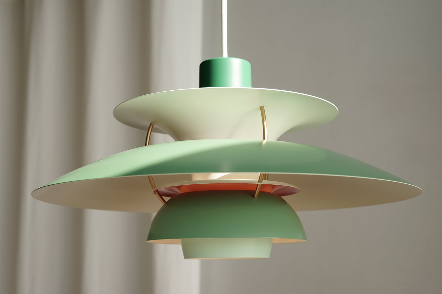 Louis Poulsen PH5 吊燈 綠色款