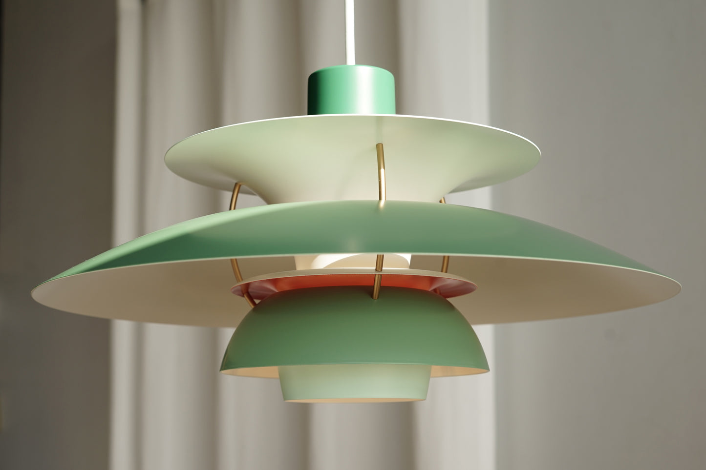 Louis Poulsen PH5 吊燈 綠色款