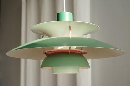 Louis Poulsen PH5 吊燈 綠色款