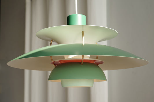 Louis Poulsen PH5 吊燈 綠色款