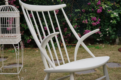 Illum Wikkelsø NR3 純白 扶手 搖椅