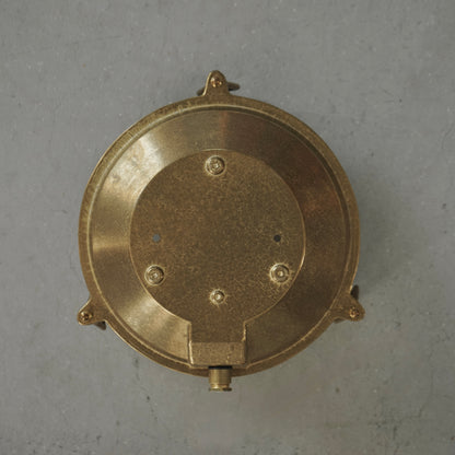 黃銅圓形 Grille 壁燈 #霧面玻璃